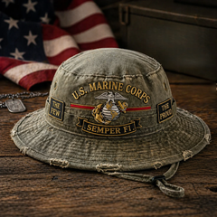 🏆Último día de rebajas: 49% de descuento 🎖️Sombrero tipo boonie en honor a los veteranos de Vietnam: honra su servicio y sacrificio. Un sombrero resistente para exteriores con protección táctica.