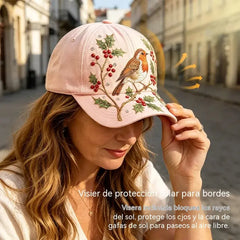 🧢 Gorra de moda de primera calidad con bordado 3D, protección solar y sombreado.