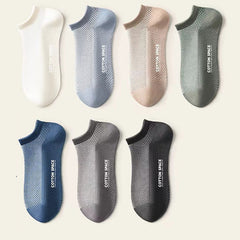 🔥【10 pares】🧦🧦 Calcetines cortos de hombre, calcetines náuticos, calcetines finos de verano, resistentes al olor y absorbentes.