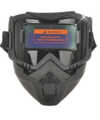 🛠️😎Protector facial desmontable con atenuación totalmente automática
