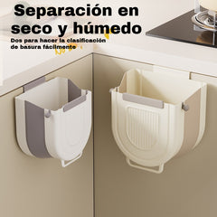 🔥【50% de descuento】Bote de basura plegable colgante multifuncional para cocina