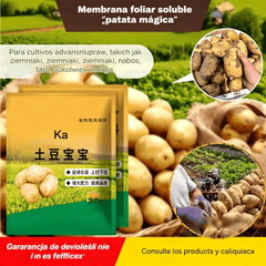 🔥【Compre 10 y obtenga 10 gratis】 Fertilizante foliar soluble "Patata Mágica"｜Para patatas, cacahuetes, batatas, rábanos, taro y cebollas – estimula las raíces y aumenta la producción