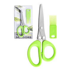 🥗✂️ Nuevas tijeras de cocina multifuncionales de acero inoxidable para verduras