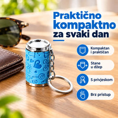 📢📢 Kupi jedan, drugi dobivaš besplatno: 50 % popusta! ⏰ Prijenosni privjesak za ključeve s pretincem za kovanice