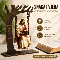 🔥Kupite 1, dobijte 1 gratis🔥🔥 Zadnji dan: 50% popusta - ✝️📚 Kršćanski viseći ukras s Isusom