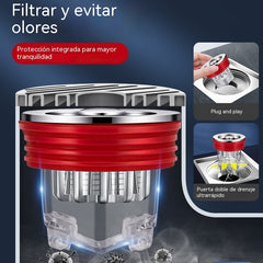 🔥¡Compra 1 y llévate 1 GRATIS!🔥Desagüe magnético para suelo con núcleo antiolor y desodorizante.🚿✨