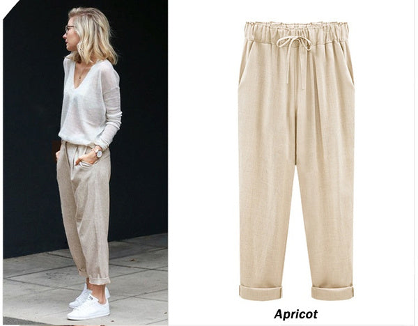🌺🥰 2025 nuevos pantalones casuales de moda para mujer