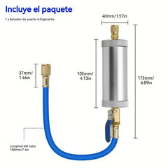 ⚡ Pulverizador de aceite refrigerante y pintura para aire acondicionado – Resistente al calor, material ABS/cobre, apto para vehículos y sistemas HVAC🎯