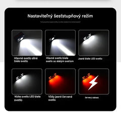 🌟💡Inteligentné USB nabíjacie LED indukčné svetlomety