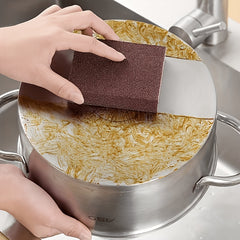 【1 mango + 5 cepillos】🧽 Cepillo mágico con mango intercambiable: Elimina eficazmente las manchas de aceite y el óxido 🔥🛠️