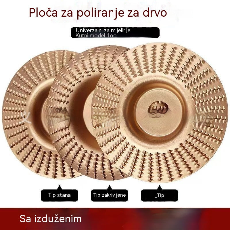 ⚙️🧰【50% popusta】 Višenamjenski brusni kotač prikladan za kutne brusilice za obradu drveta