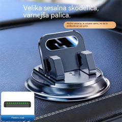🎯 50 % POPUSTA NA VSE! Vrtljivo držalo za telefon – varna pritrditev na armaturno ploščo, guma z visokim oprijemom 🧭🔄 【Zagotovljena kakovost】