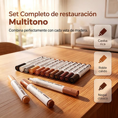 ✨【¡Compra 1 y llévate 1 gratis!】🖌️Lápiz Retocador de Muebles y Madera – Repara Rayones, Bordes y Desgastes al Instante🛠️