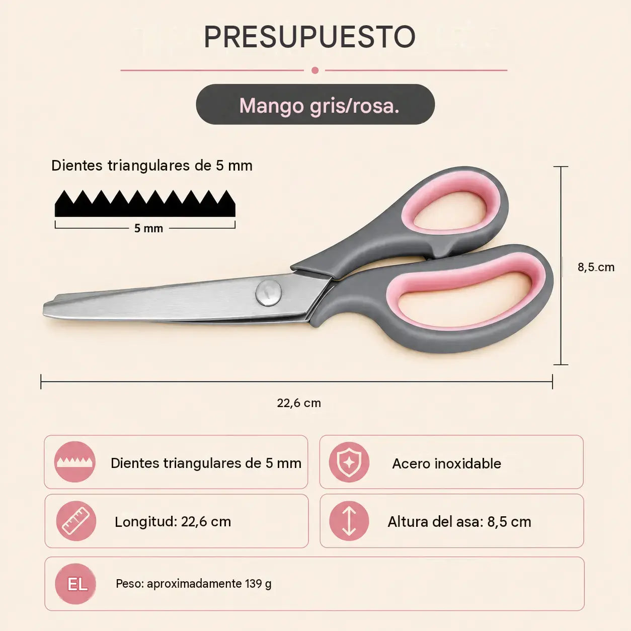 ✂️🧵Tijeras multifuncionales para manualidades, ¡crea encajes exquisitos fácilmente!