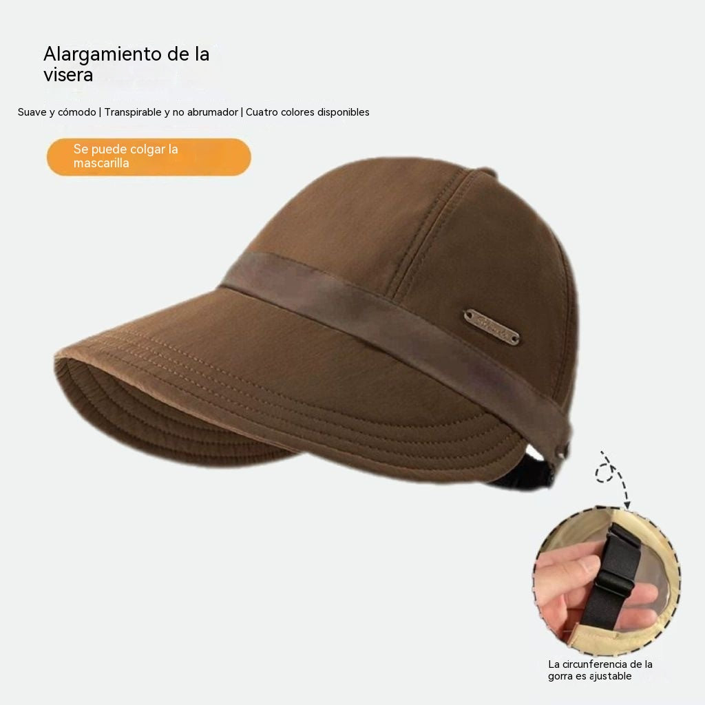 🔥✨【Compra 1 y llévate 1 gratis】🧢Gorra de béisbol de ala ancha con bloques de color, nueva colección de verano 2026