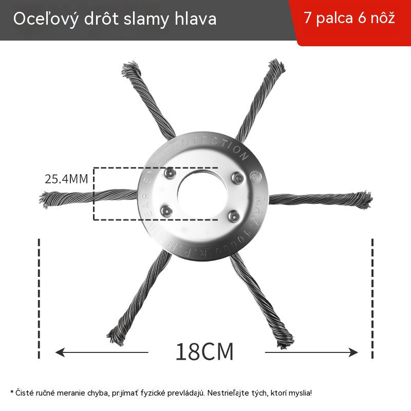 🧰🔥Última oferta especial【Compra 1 y llévate 1 gratis】🔥Alambre de acero para cabezales de césped