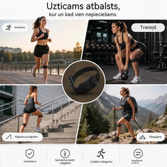 【2 pāri (4 gab.)】🏃‍♀️ Sporta ceļgalu ortoze – ērts un drošs atbalsts