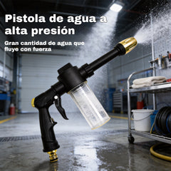 🔥55% de descuento — Último día: Pistola rociadora de alta presión para el hogar