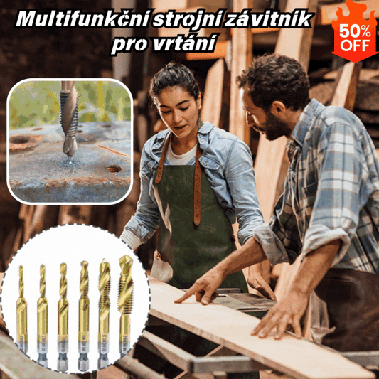 🔥【Compra 6 y obten 6 gratis】🧰🔩 Juego de brocas multiusos