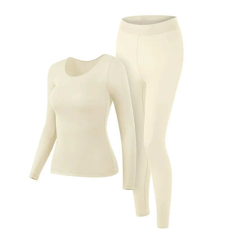 【COMPRA 1 Y LLÉVATE 1 GRATIS】Ropa interior térmica ultrafina, muy elástica, de color sólido, sin costuras e invisible.