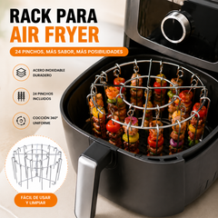 🔥Compre 1 y obtenga 1 gratis（2 juegos）✨Parrilla de acero inoxidable para brochetas🍢