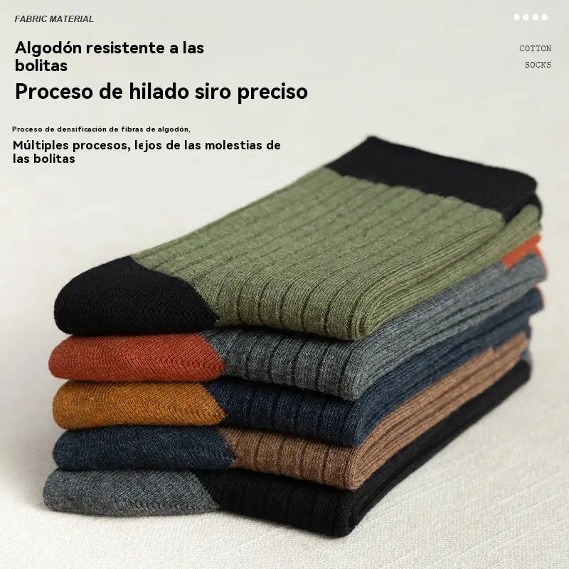 【10 pares】 Calcetines desodorantes cálidos absorbentes del sudor para hombre