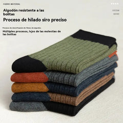 【10 pares】 Calcetines desodorantes cálidos absorbentes del sudor para hombre