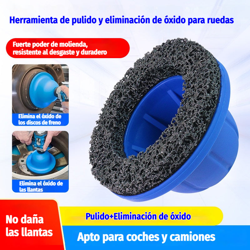 🚗🔧Herramientas para pulir llantas de coche, eliminar óxido, pulir discos de freno, pulir ejes, pulir y rectificar chapa de coche.