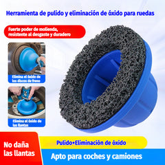 🚗🔧Herramientas para pulir llantas de coche, eliminar óxido, pulir discos de freno, pulir ejes, pulir y rectificar chapa de coche.