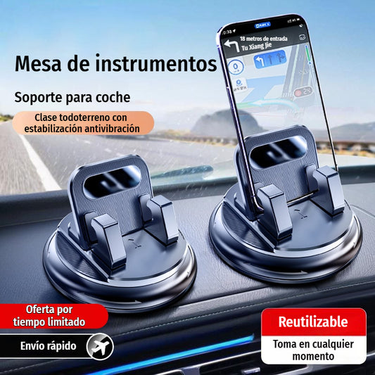 🎯 ¡50% DE DESCUENTO EN TODO! Soporte giratorio para teléfono – Montaje seguro en el salpicadero, goma de alto agarre 🧭🔄 【Calidad garantizada】