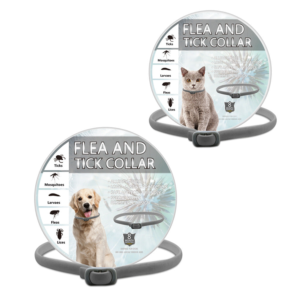 🥳💞 ¡Más de 50.000 unidades vendidas! 🌿 Collar para mascotas con aceites esenciales naturales: proporciona hasta 8 meses de protección. Libre de químicos irritantes. ¡Seguro para gatos y perros! 🐾✨