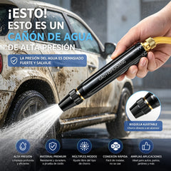 🔥55% de descuento — Último día: Pistola rociadora de alta presión para el hogar
