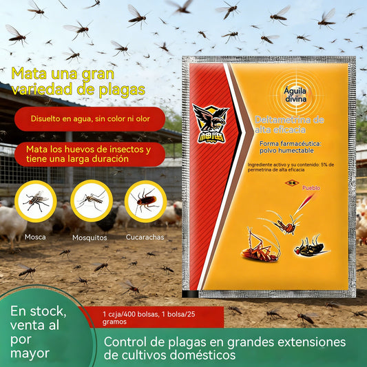 【5 PCS】Spray especial para matar mosquitos y moscas para granjas de cría