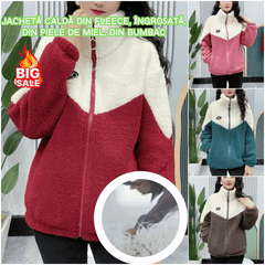 🔥【Compra uno y llévate otro gratis】🐏【M-4XL】Chaqueta de lana de invierno, chaqueta de algodón, chaqueta de algodón de lana de cordero gruesa, chaqueta cálida