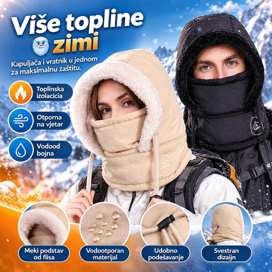 ❄️ Termo kapa koja pruža potpunu pokrivenost i ima podstavu od flisa, a grije vas čak i na temperaturama do -20 Celzijevih stupnjeva. ⛷️ Idealna za skijanje, vožnju motocikla i aktivnosti na otvorenom.