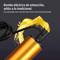 🛢️ Bomba sumergible portátil ⚡Compatible con diésel, queroseno y agua💧