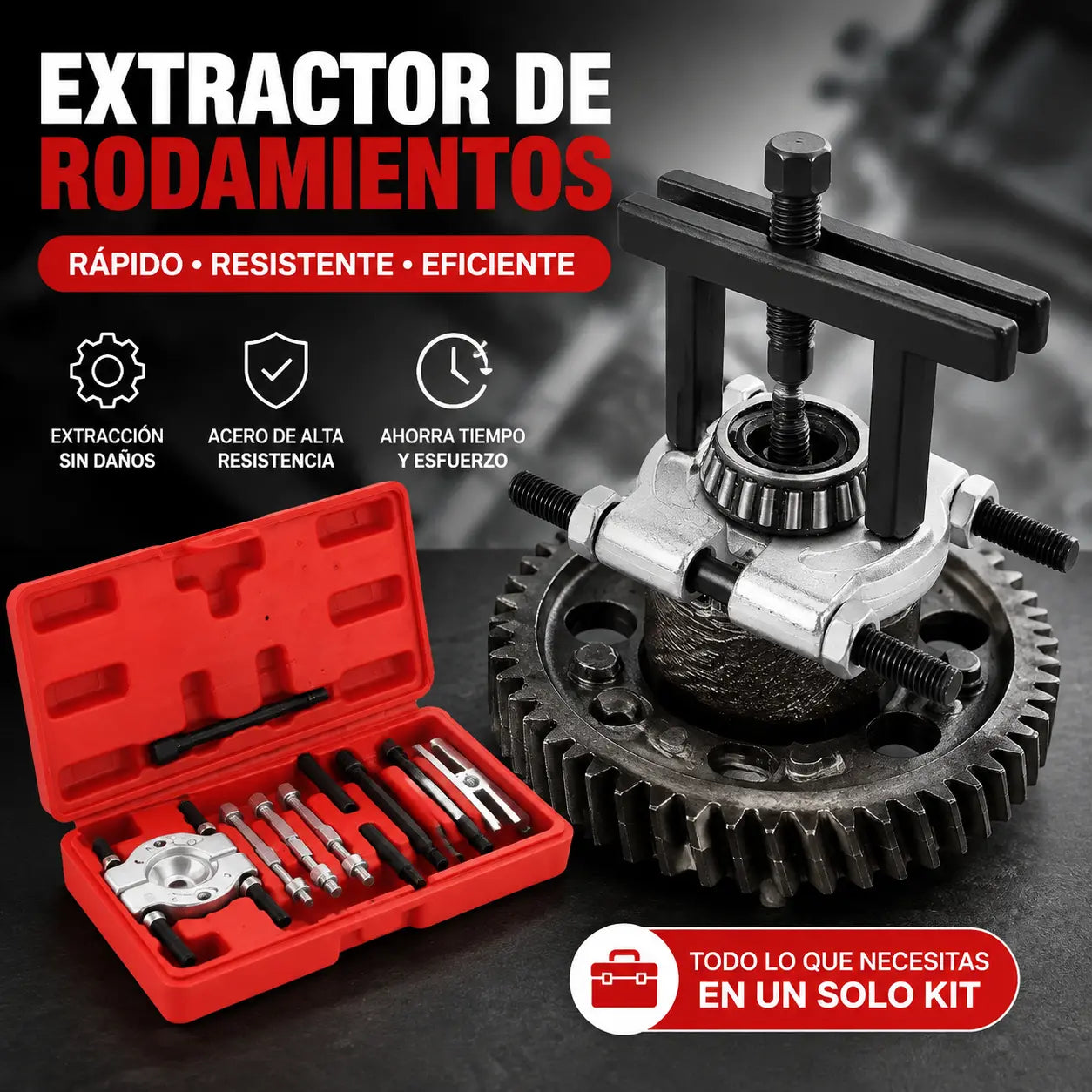 🔥⚡⚡Herramienta pequeña para desmontar cojinetes