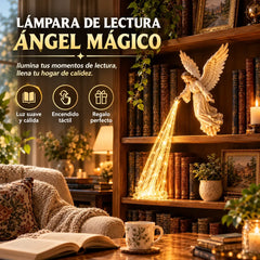 🎃🔥 Luz LED decorativa de ángel 3D | Decoración de estantería iluminada de fantasía