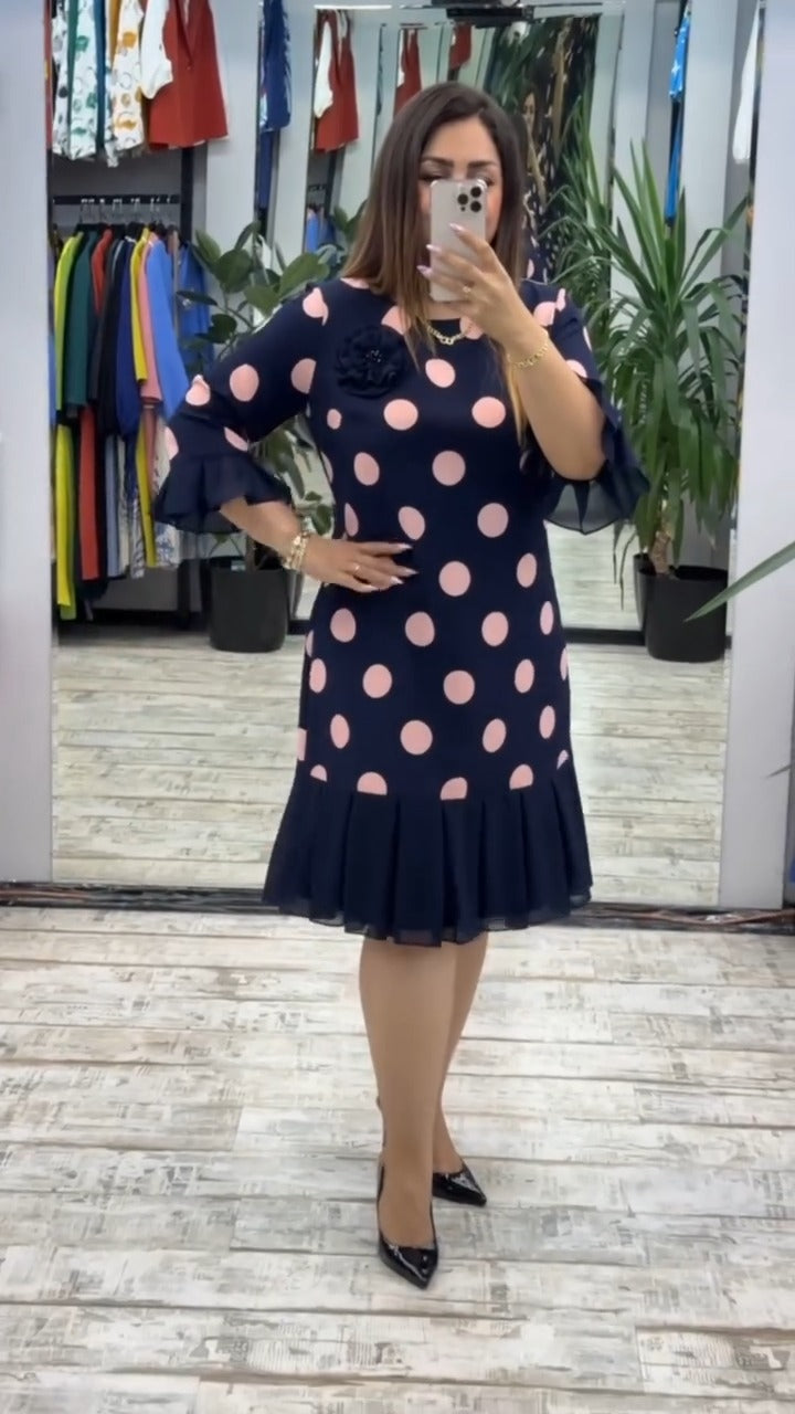 💟【S-5XL】👗 Nuevo vestido de moda, diseño clásico, elegante y sencillo.