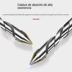 🧰🔥Broca polivalente de alta dureza (6+8+10+12) mm