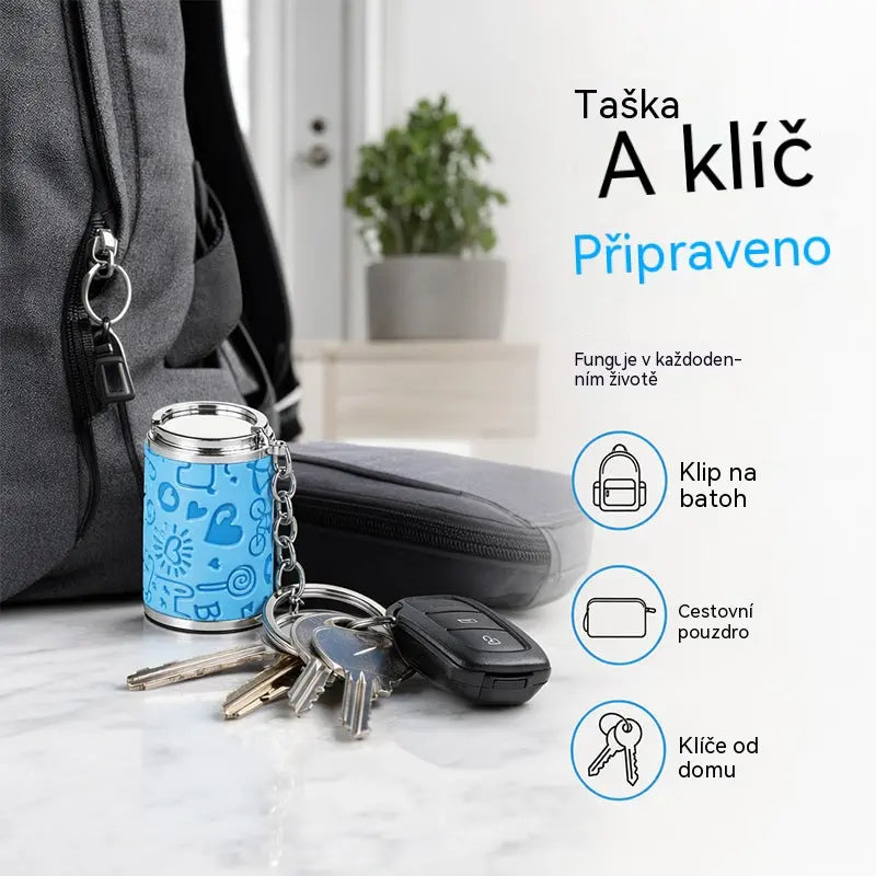 📢📢 Kupte jeden a druhý dostanete zdarma, sleva 50 %! ⏰ Přenosná klíčenka na mince