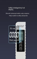 💧Kúp 1 a získaj 1 zadarmo🔍 Digitálny TDS merač vody 3 v 1 – Skontrolujte kvalitu vody za pár sekúnd ✨