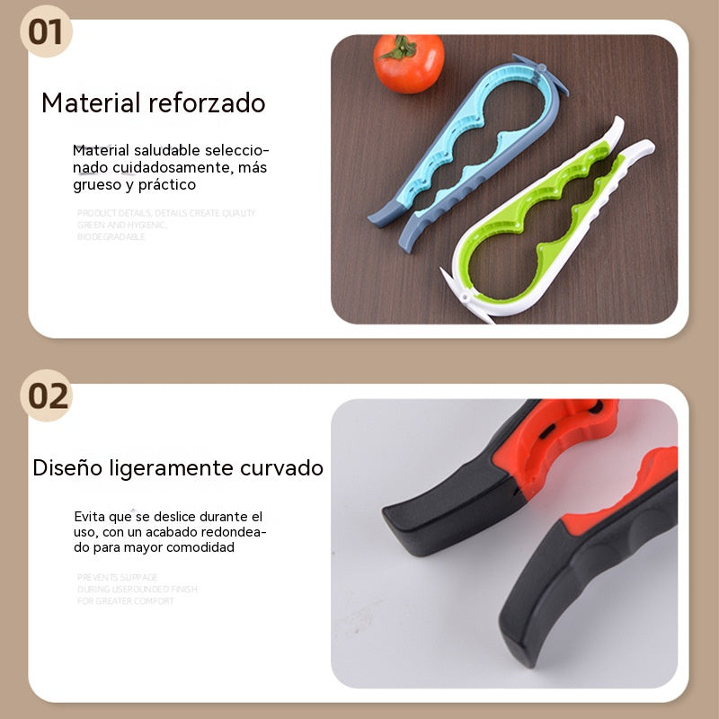 【Compra 1 y llévate 1 gratis】Abrebotellas multifuncional 4 en 1