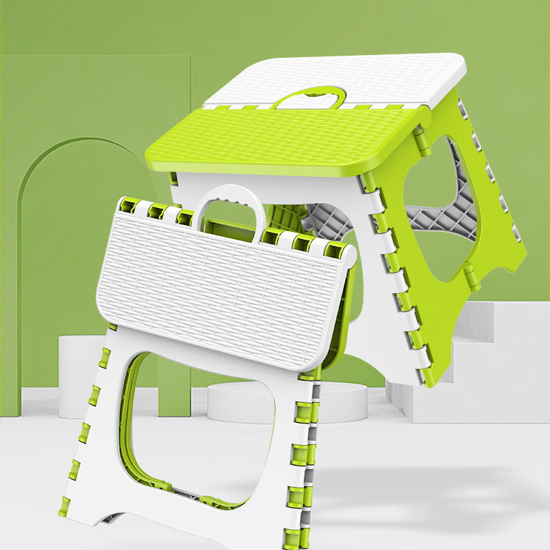Taburete plegable portátil, taburete de pesca para el hogar y el exterior que ahorra espacio.