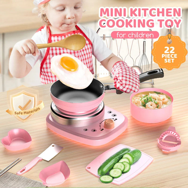 🎁🍳【El mejor regalo para niños】 Mini juguetes de cocina para niños