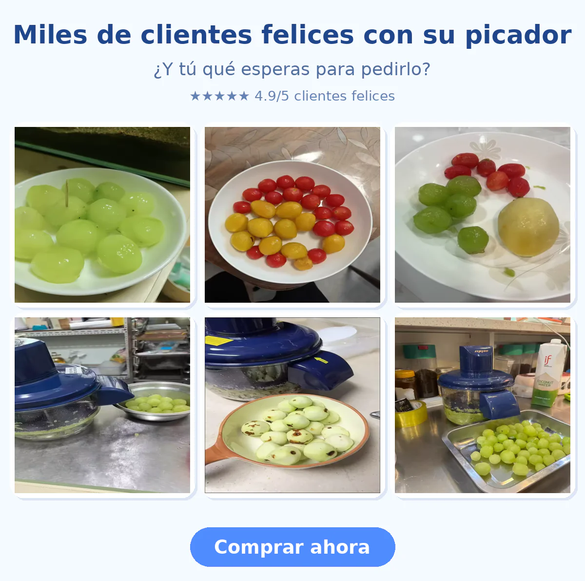 Pelador Eléctrico Automático de Frutas✨ Máquina de Pelado Profesional para Hogar y Negocio
