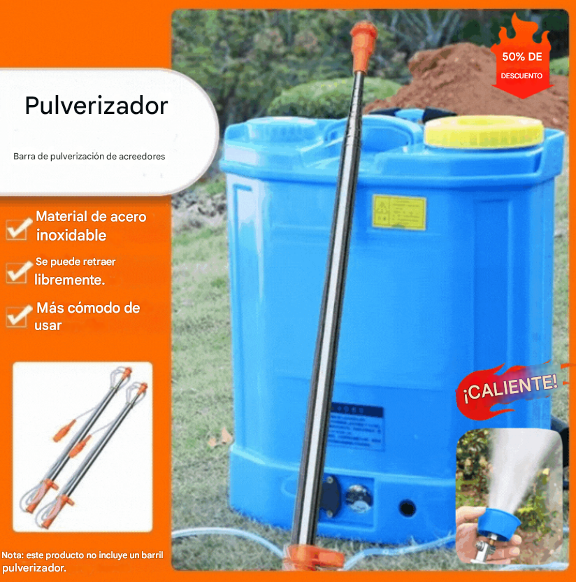🔥【2,6 m】Pulverizador eléctrico de acero inoxidable, extensible, cómodo y práctico.