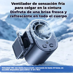 🌀❄Nuevo ventilador USB de gran capacidad con pantalla digital LED para montaje en coche y exteriores