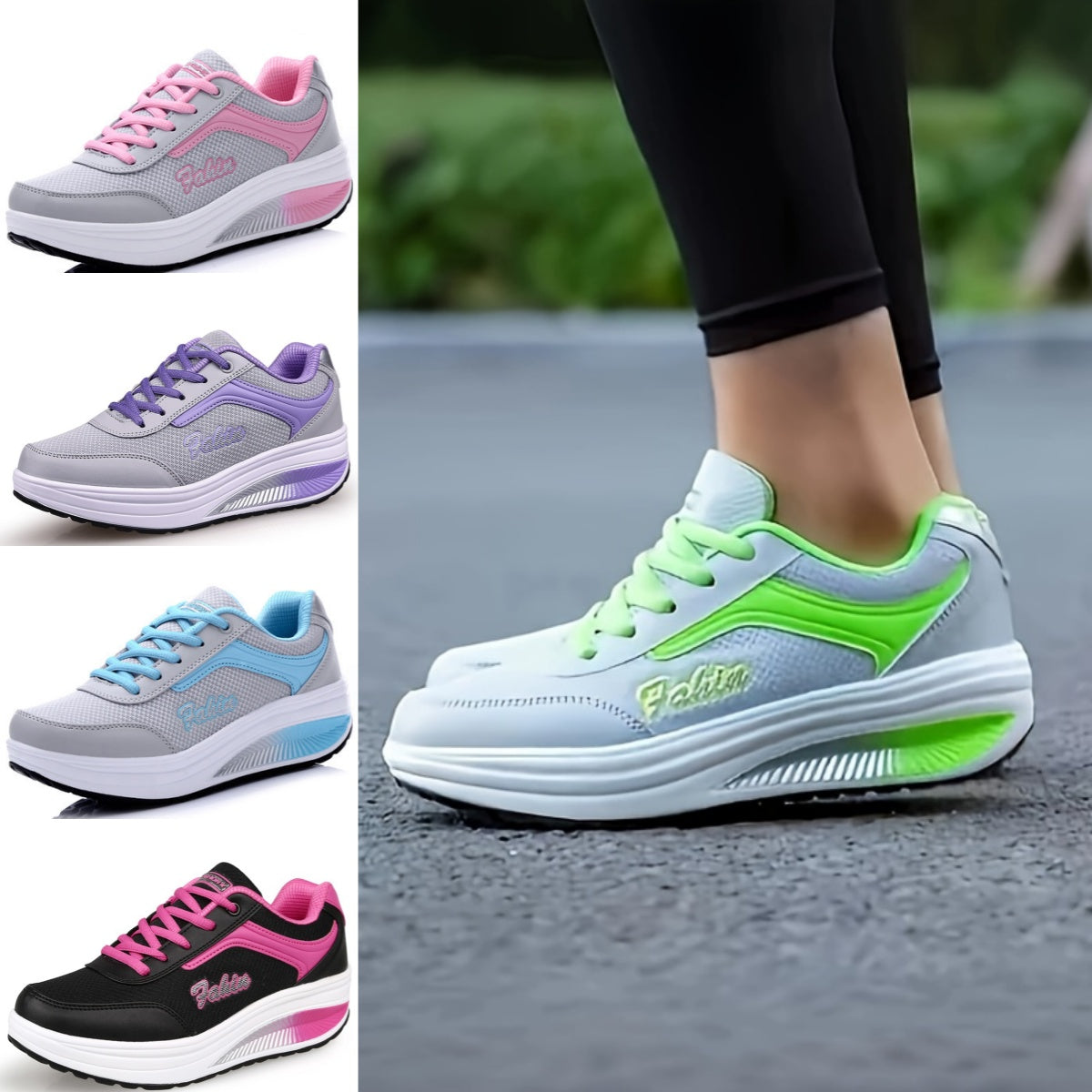 👟【35-43】Zapatillas casuales transpirables de moda para mujer