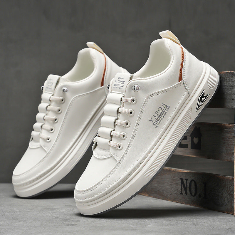 【39-44】2025 zapatos planos de negocios para hombre de cuero genuino transpirable